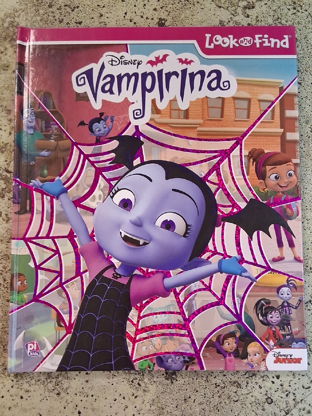 Disney Vamprina Look And Find Children's Picture I Spy Book Daycare Preschool